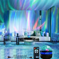 LED Starry Night Sky Projector Aurora USB Remote Control RGB Galaxy Light 7 Modes for Home Bedroom Game Room Party Decoration